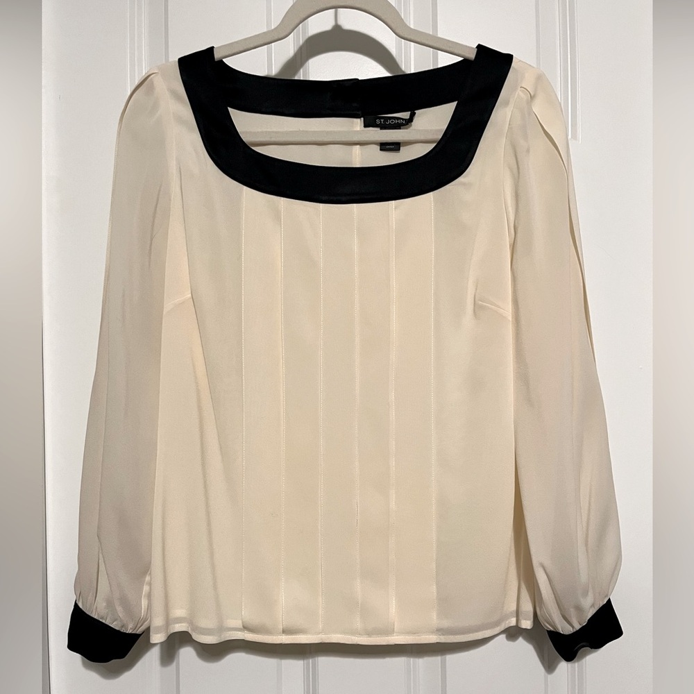 St. John Silk Blouse